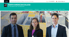 Desktop Screenshot of nacollege.com